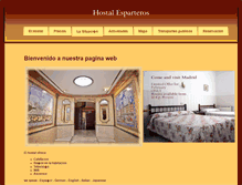Tablet Screenshot of esparteros.com